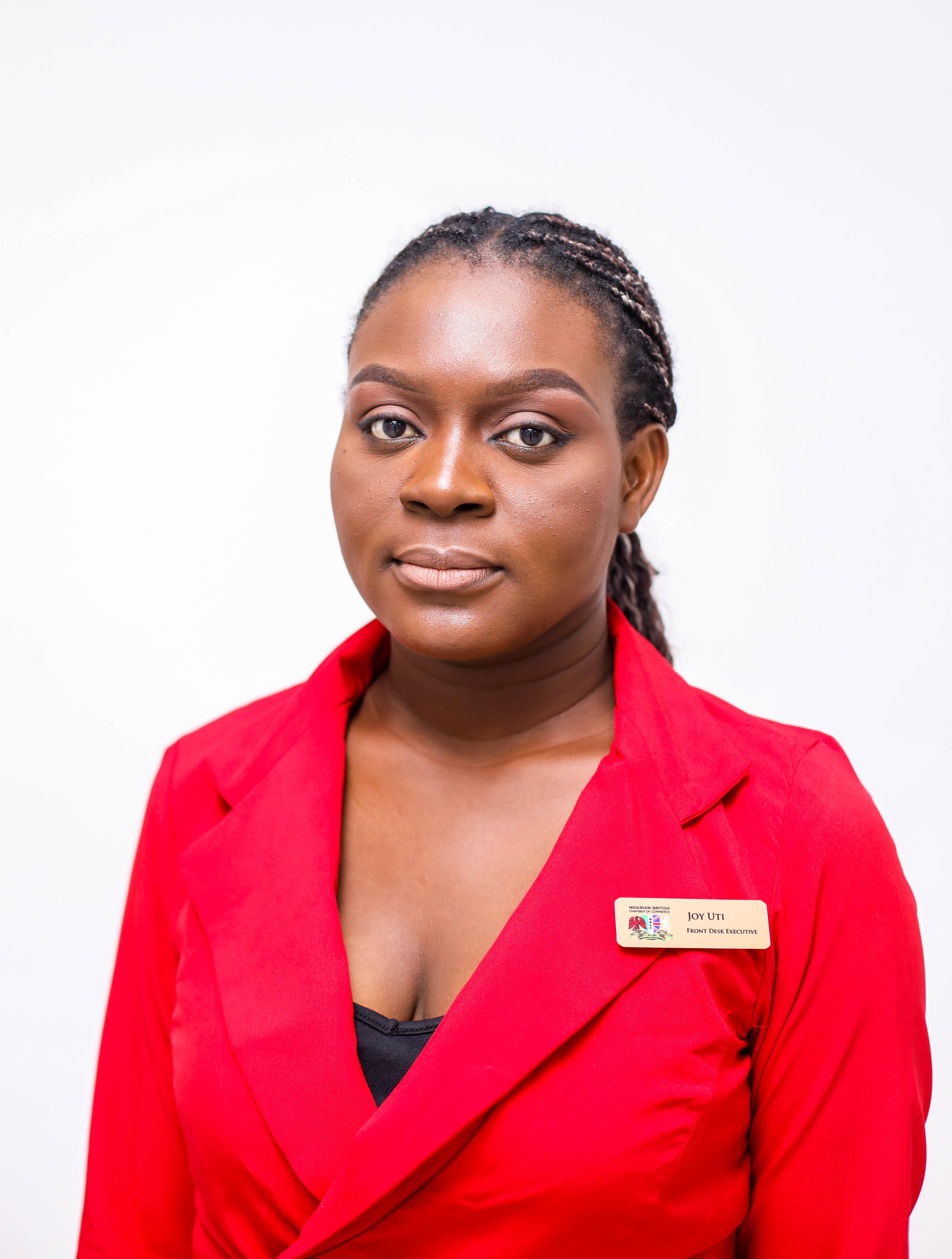 NBCC
                    Our Team - Joy Uti,
                    Front Desk Executive