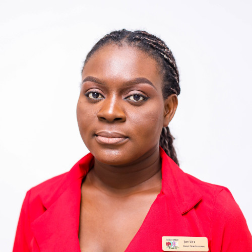 NBCC
                    Our Team - JOY UTI,
                    Senior Admin/Records Officer