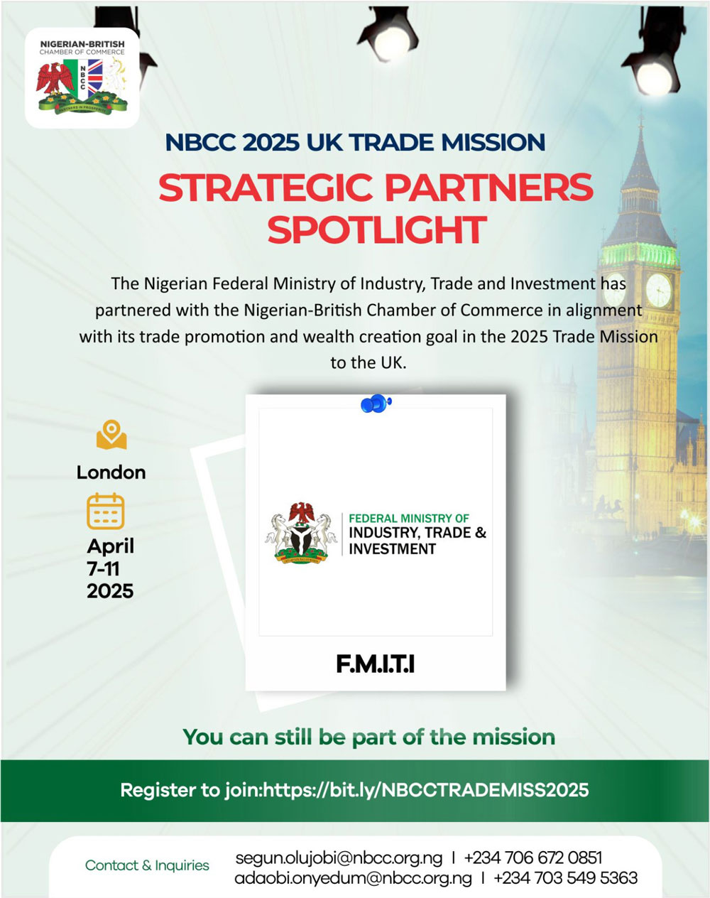 NBCC 2025 Trade Mission Strategic Partners Spotlight