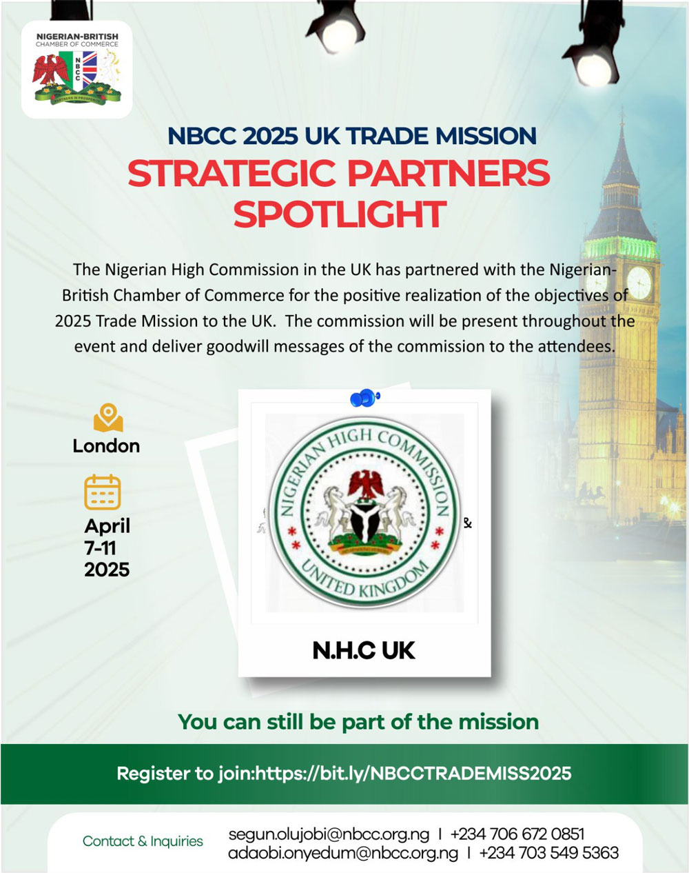 NBCC 2025 Trade Mission Strategic Partners Spotlight