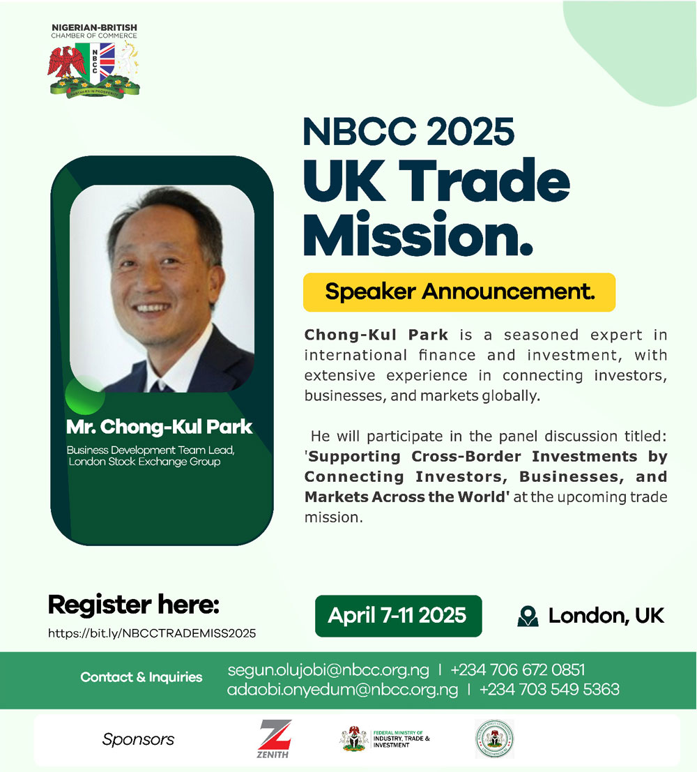 NBCC 2025 Trade Mission Speaker