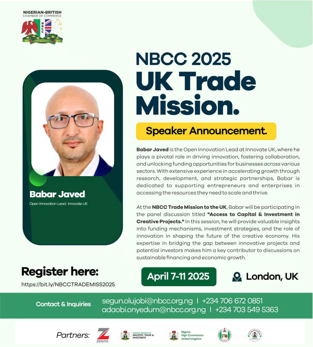 NBCC 2025 Trade Mission Speaker